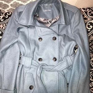 Calvin Klein Light Blue Peacoat